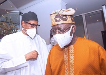 Buhari meets Tinubu at Aso Rock