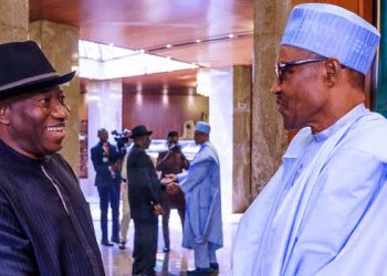 Buhari salutes Goodluck Jonathan at 64