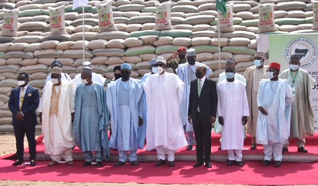 Buhari assures of better rice pricing, says 4.8 million smallholder farmers supported by Anchor Borrowers Programme