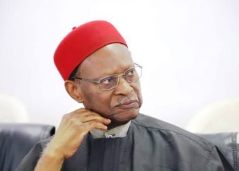 Buhari salutes Chief Emeka Anyaoku at 89