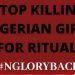 #Ngloryback: Green Savannah Diplomatic Cable releases ritual killings campaign jingle