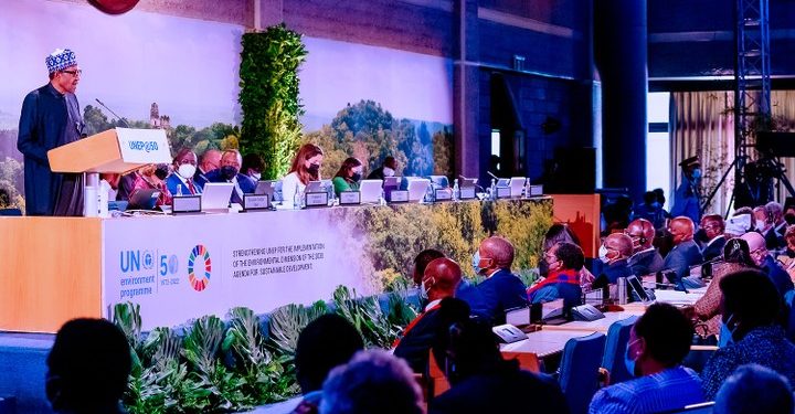 Buhari lauds UNEP at 50, calls for broader actions to overcome environmental challenges