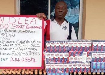 Another wanted drug lord arrested in Ondo as Italy-based Nigerian excretes 95 pellets of Heroin at Abuja airport