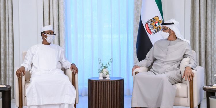 UAE President receives Chad’s transitional military council leader