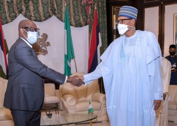 Buhari bids South Sudan ambassador farewell