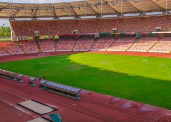 Moshood Abiola National Stadium mainbowl, raining pitches back in good shape