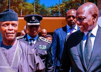 It’s celebration of democracy, says Osinbajo at Kenya’s presidential inauguration