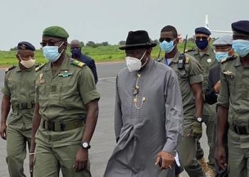 ECOWAS special envoy, Goodluck Jonathan briefs President Buhari on Mali