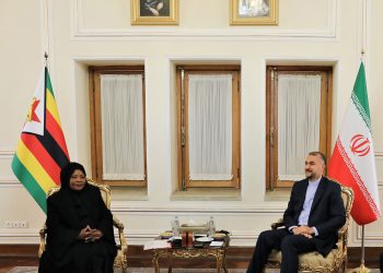Zimbabwe’s first lady meets with Iranian foreign minister in Tehran