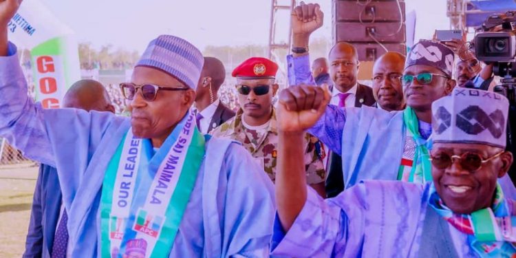 Electing Tinubu, Shettima will guarantee education, security, economy – Buhari