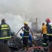 Buhari commiserates with victims of Lagos Auto-spare Parts Market fire