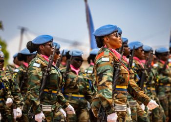 Medal Parade honours Ghanaian peacekeepers who saved lives during Climate Emergency