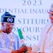 I’ve run a good race, finished my course, says Buhari at investiture of Tinubu, Shettima