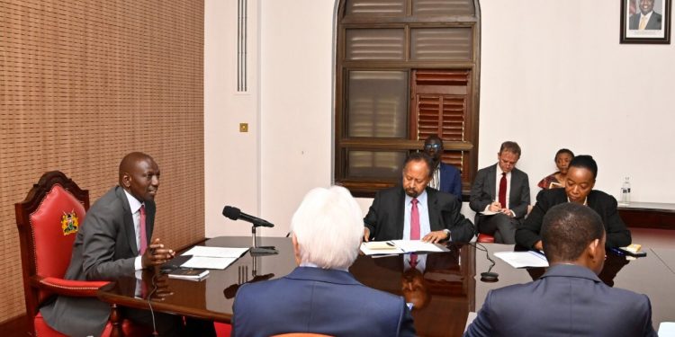 President Ruto, US Secretary of State in talks on Sudan