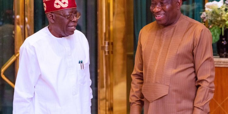Jonathan briefs Tinubu on June 18 referendum in Mali