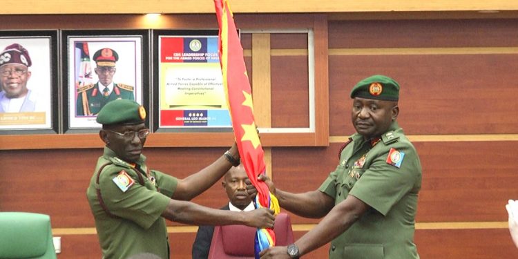 New CDS Major-General Christopher Musa officially assumes office, assures of improved national security, personnel welfare