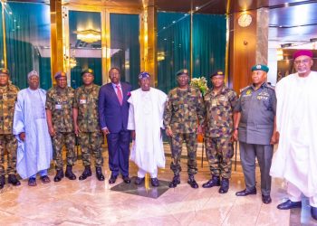 Tinubu reads riot act to security chiefs, warns against working at cross purposes