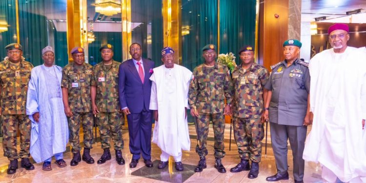 Tinubu reads riot act to security chiefs, warns against working at cross purposes