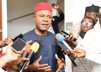 Governor Mbah meets Tinubu over economy, security challenges in Enugu