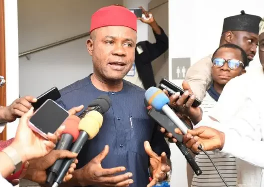 Governor Mbah meets Tinubu over economy, security challenges in Enugu