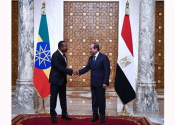 President El-Sisi receives Ethiopian Prime Minister