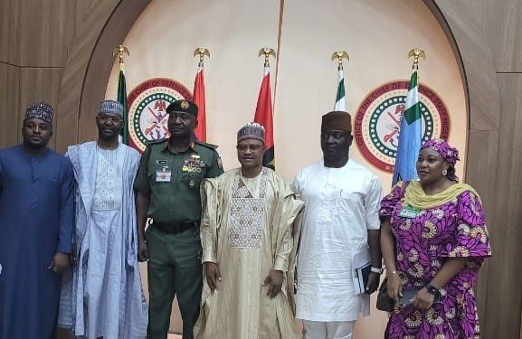 Governor Uba Sani visits Chief of Defence Staff, seeks more security support