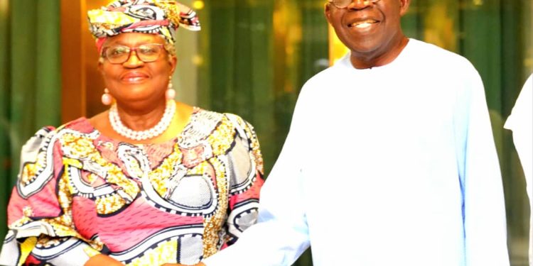 Tinubu meets Okonjo-Iweala, Pate at State House