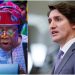 Tinubu, Canadian PM Trudeau discuss constitutional democracy in Africa, agro-processing in Nigeria