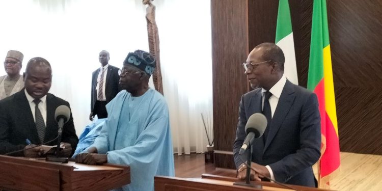 As conjoined twins, we share responsibility for lifting our economies, Tinubu tells Benin Republic president