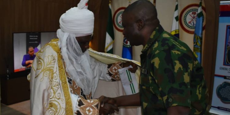 Ona of Abaji visits Chief of Defence Staff, calls for heightened security measures