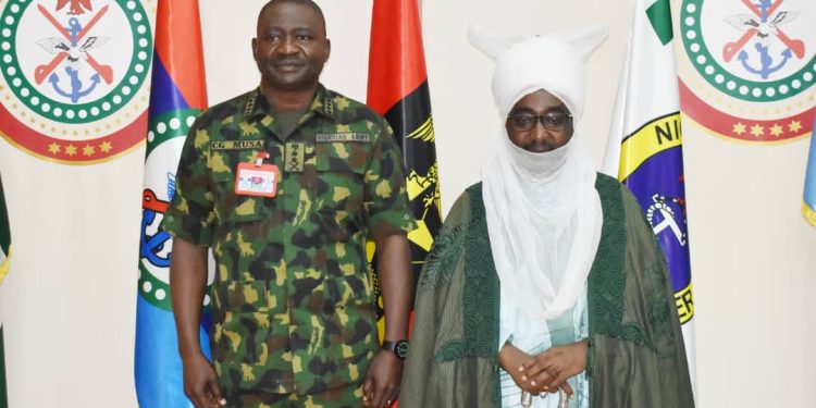 Emirs of Kano, Zauzau visit Chief of Defence Staff, offer prayers for triumphs for military