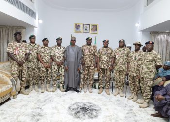 Flood: CDS, service chiefs commiserate with Zulum, Shehu of Borno, pledge more support