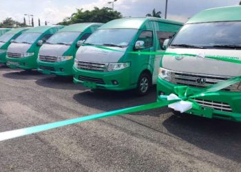 Nigerian govt hands over 64 CNG buses to NLC, TUC, NANS
