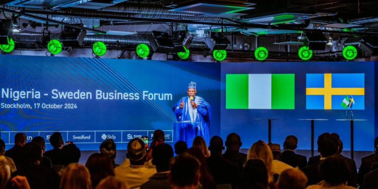 Shettima woos investors to Nigeria at business forum in Sweden