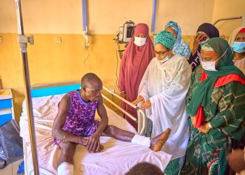 Oluremi Tinubu donates N40 million, food items to victims of Jigawa tanker explosion