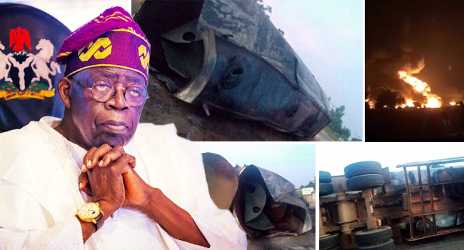 Tanker fire: Tinubu sends high-level delegation to Jigawa