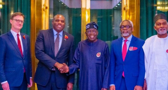 Tinubu receives UK Foreign Secretary, welcomes new strategic partnership agreement for shared growth