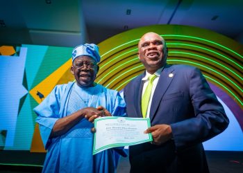 Tinubu confers GCON honours on outgoing AFREXIM chairman, Professor Benedict Oramah, for outstanding leadership 