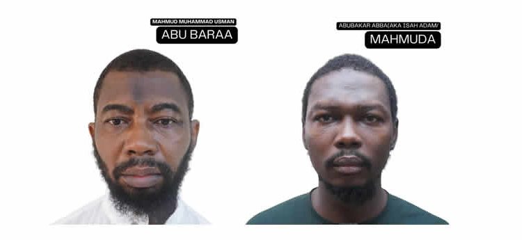 Most wanted terrorists Abu Bara, Mamuda captured