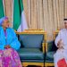 First Lady Oluremi Tinubu receives Qatari Ambassador to Nigeria, prays for world standing firm against war provocations