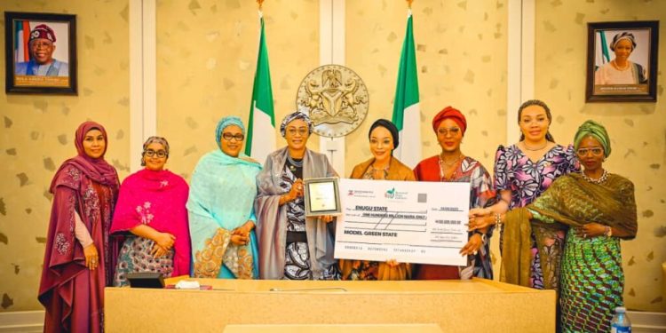 First Lady Oluremi Tinubu launches nationwide tree planting, sanitation initiative