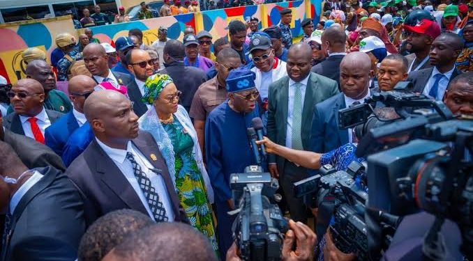 Tinubu participates in APC presidential primaries in Ikoyi, applauds internal democracy