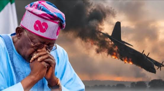 Tinubu declares 3-day mourning for Air Firce personnel who died in Aircraft crash